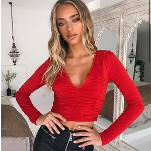 Maggie Top Tiger Mist